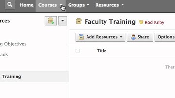 Schoology - Save Course to Resources
