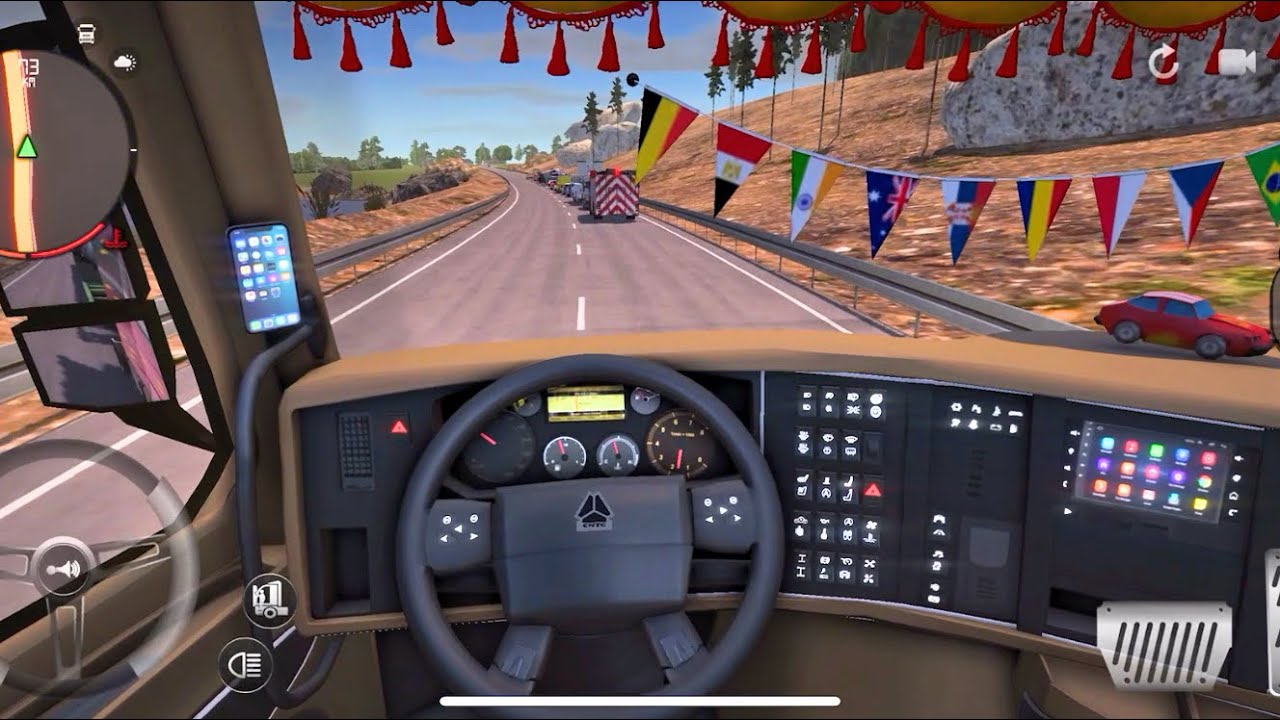 Realistic Truck Interior Accessories! Truck Simulator World Gameplay | Driving Simulator Truck Games