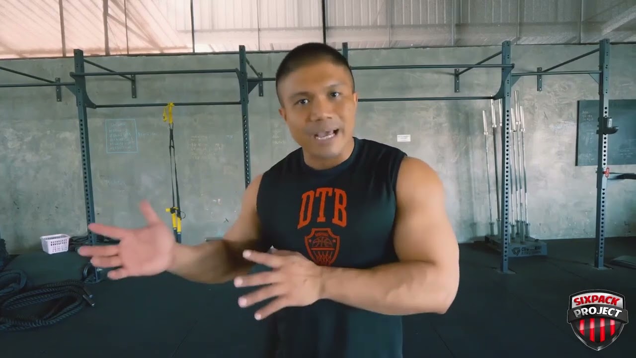 ฝึก Push day ที่บ้าน ด้วยดัมเบลคู่เดียว | SIX PACK PROJECT