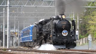 [C6120] Midsummer Day SL Gunma Minakami 2022/7/31 Steam locomotive