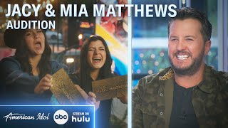 Sisters Jacy & Mia Matthews Want To Be Country Music Superstars - American Idol 2024