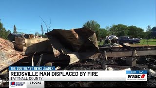 Reidsville man loses home in fire as community rallies to help