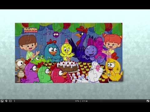 Galinha Pintadinha | Quebra-Cabeça | Aniversário do Pintinho Amarelinho l 40 peças