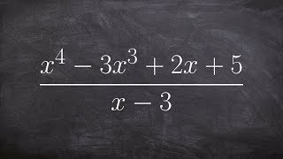 How to apply synthetic division to divide polynomials screenshot 3