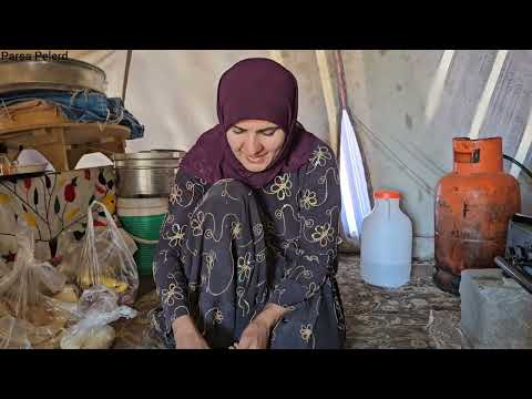 جهد شجاع لعائلة بدوية بناء أسوار قوية ومنزل آمن مع ا