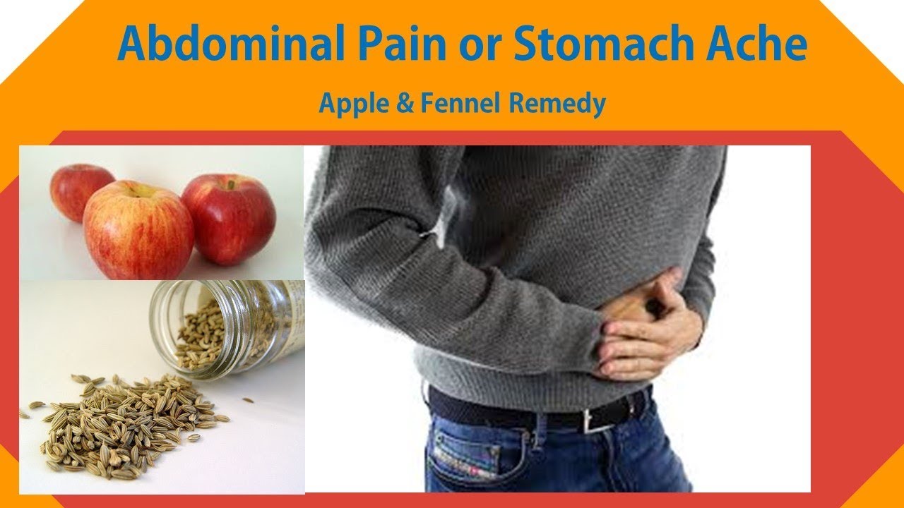 Natural Home Remedies for Abdominal Pain or Stomach Ache Apple