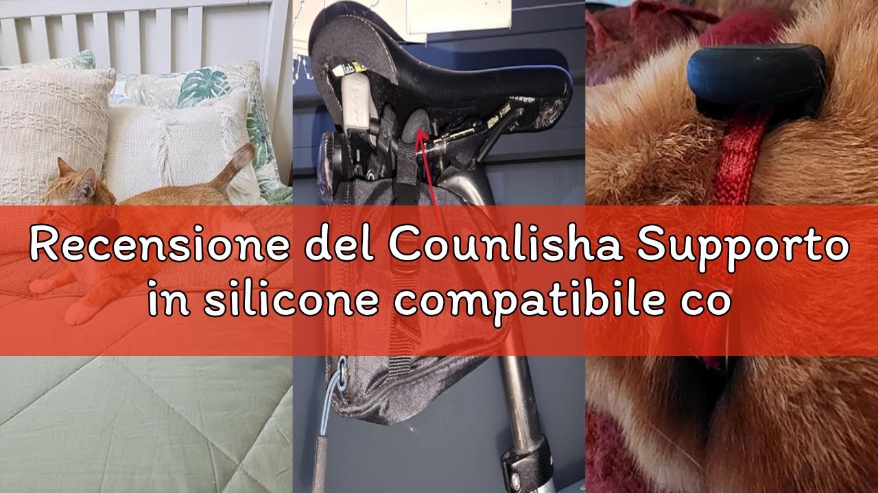 Recensione del Counlisha Supporto in silicone compatibile con Samsung Galaxy Smarttag2 per collare p