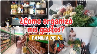 COMO ME ORGANIZO EN MIS GASTOS || ORGANIZANDO DESPENSA