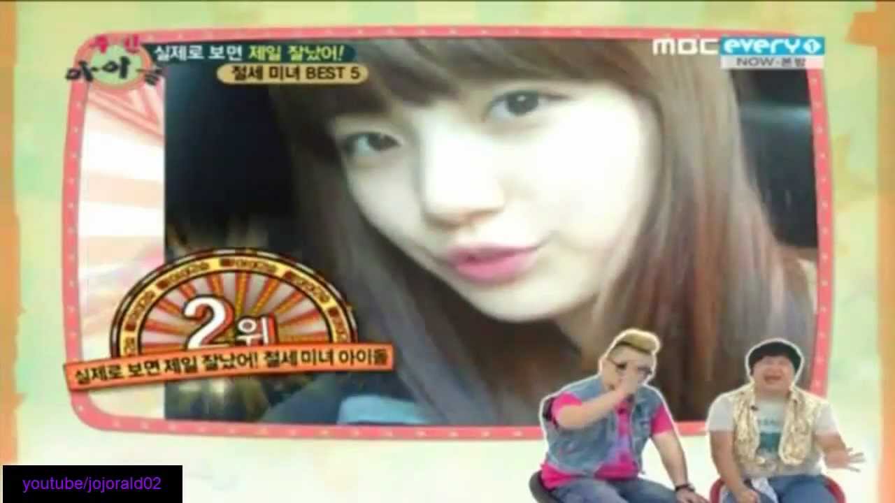 110903 - Suzy (Miss A) - #2. Idols Who Looks The Best In Real Life @ MBC Weekly Idol