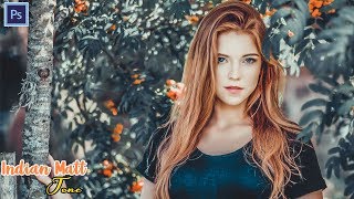 Indian Matt Type Tone In Photoshop CC Tutorial screenshot 4