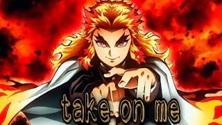 \\take on me//cover jonathan young   (amv demon slayer)