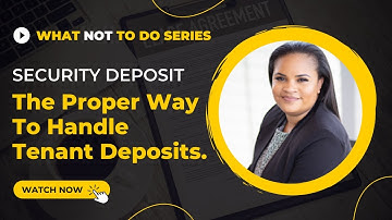 What Not to Do Series: Part 2 - What Not To Do With a Tenant