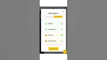 How to Add/Remove Subjects to/from my dashboard?