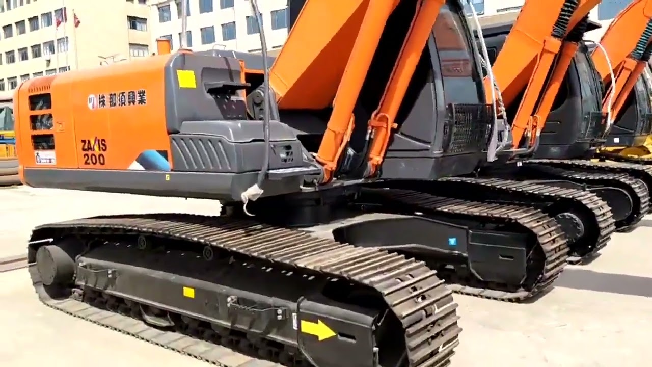 ICHI & A2 2024 セット 2024 HITACHI ZX200 For Sale - YouTube