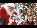 Vlogmas 21  amy rencontre le pre nol auratelle peur  dballage de cadeaux starfrit