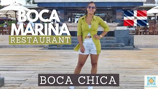 BEST Restaurant In Boca Chica | Boca Marina | Dominican Republic