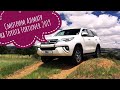 В снежные горы Алматы на Toyota Fortuner 2019 (но что то пошло не так)