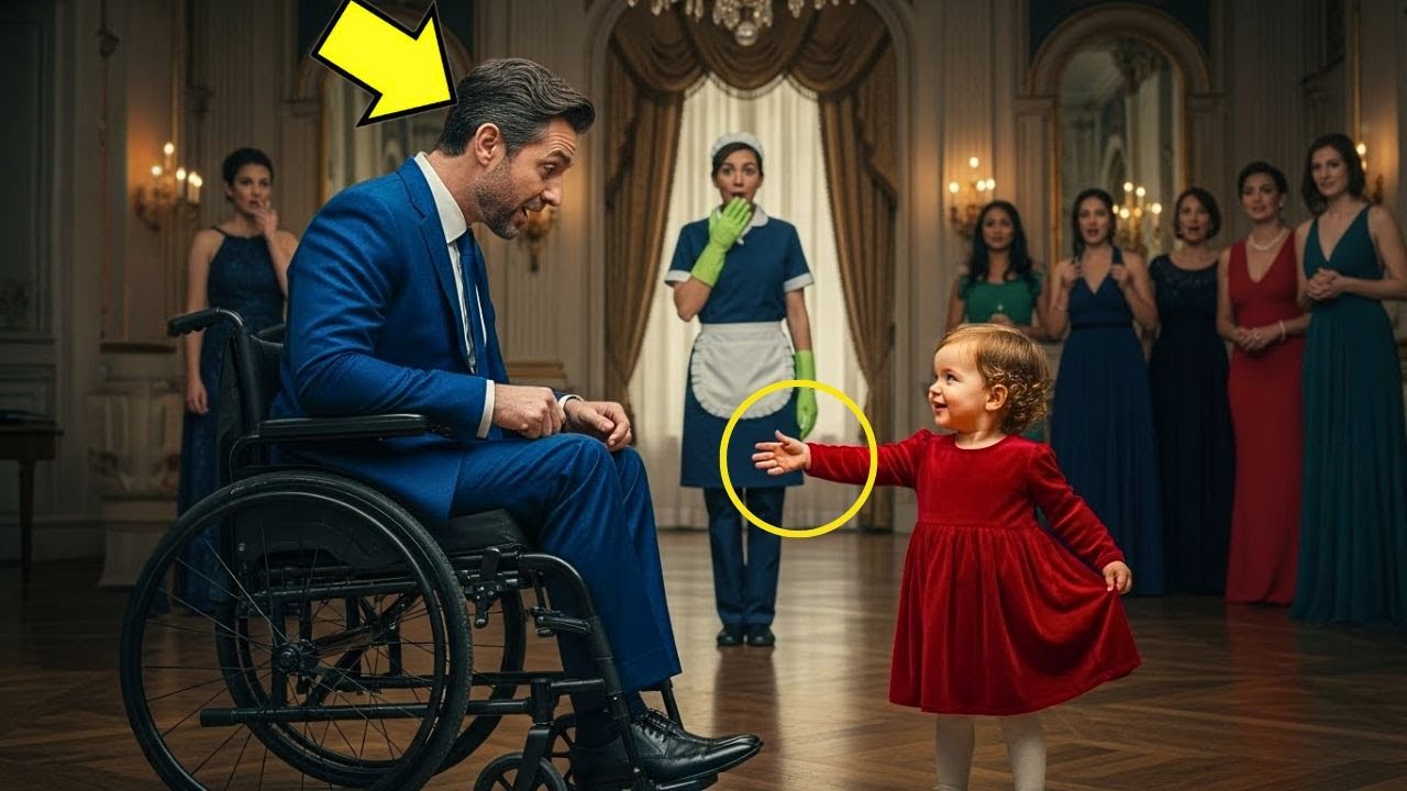 MILIONÁRIO PARALISADO FOI RECUSADO POR TODAS... ATÉ QUE A BEBÊ DA FAXINEIRA O CHAMOU PARA DANÇAR