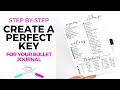 How to Make the Ultimate Bullet Journal Key