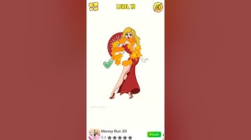 Draw Puzzle Draw one part Draw Mode Level 19