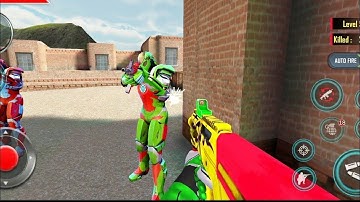 Fps Robot Shooting Games_ Counter Terrorist Game_ Android Gameplay #88
