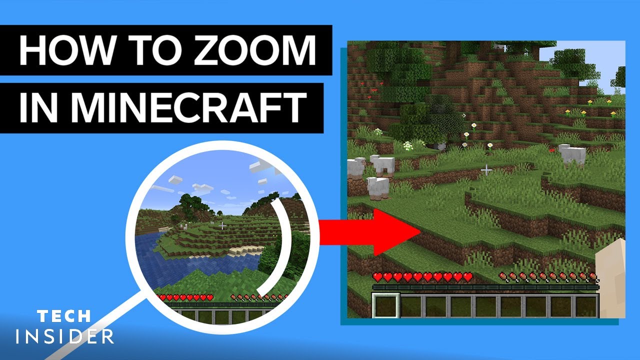 How to Zoom in Minecraft