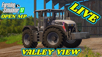 Farming Simulator 2017 | Open Multiplayer On Valley View With Music | Behind The Hedge Gaming