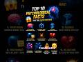 Top 10 phycologycal facts #facts #subscribe #phycologicalfacts