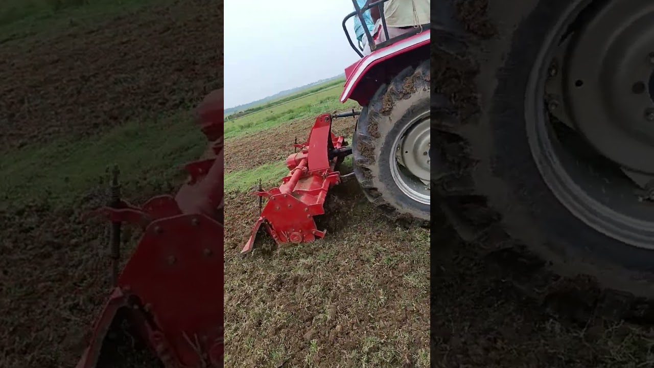 MAHINDRA ARJUN NOVO 605 DI MS 🔥✨💖 ROTAVATOR FINISHING POWER IN MUD 🔥✨😈