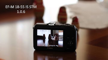 EOS M  firmware 2.0.2 versus 1.0.6 focusing speed comparison