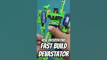 fast devastator, rise decepticons #blokees #transformers #blokeestransformers #devastator #shorts