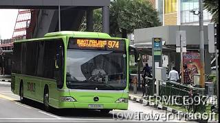 SG1010C Mercedes Benz Citaro (Tower Transit) (Service 974) (PIE to KJE towards Joo Koon)