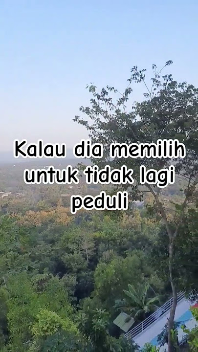 Jika Orang yang Mencintaimu Tidak Lagi Peduli #motivasi #katabijak #tanyarifandy #kopijogja #bantul