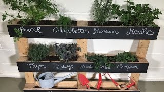 Tuto brico : comment fabriquer une jardinière en palette