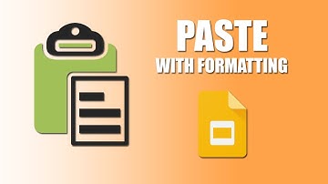 How to paste in google slides with formatting