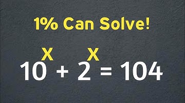 Hardest Math | Math Olympiad Problem | How to Find X in this Problem |