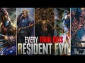 EVERY FINAL BOSS in MAIN RESIDENT EVIL SERIES【4Kᵁᴴᴰ 60ᶠᵖˢ】Resident Evil Village/Resident Evil 8 2021