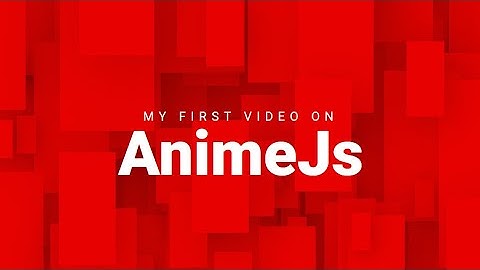 Anime JS Background Animation Effects | Animating CSS Properties using Anime.js