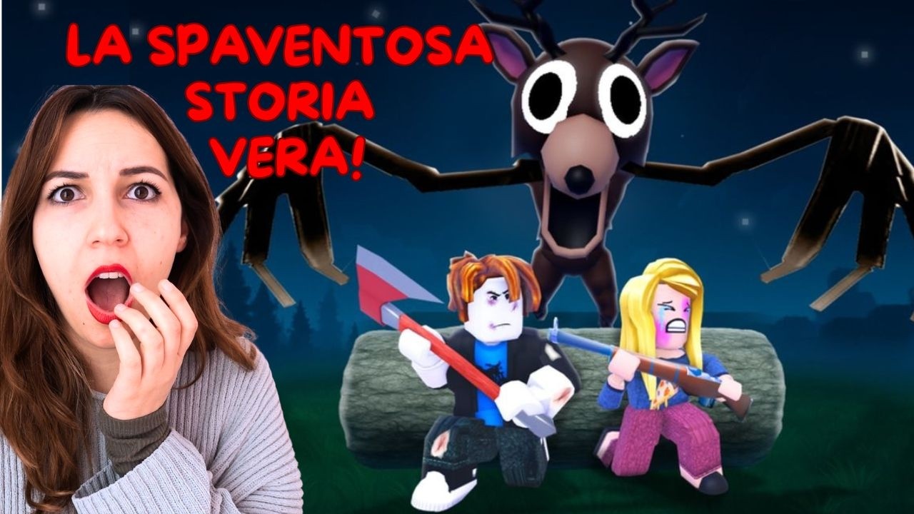 LA TERRIFICANTE STORIA VERA SU 99 NOTTI NELLA FORESTA DI ROBLOX! *99 NIGHT IN THE FOREST TRUE STORY*