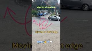 Watch the Maneuver! 🕒 How to handle a long turn like a PRO! 🚌💨