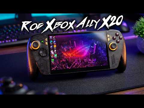 ROG Xbox Ally X20 Hands On First Look!