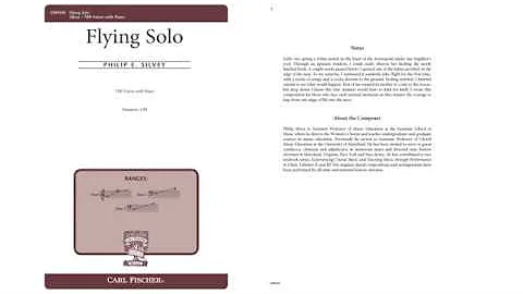 Flying Solo (CM9590) by Philip E. Silvey