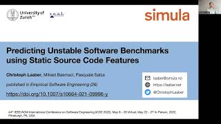 Predicting Unstable Software Benchmarks using Static Source Code Features (ICSE 2022, Journal-First) screenshot 4