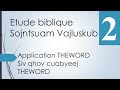 Formation tude biblique  logiciel theword  kawm sojntsuam vajluskub  kawm siv theword