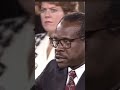 Clarence Thomas has always been righteous, and Joe Biden has always been evil