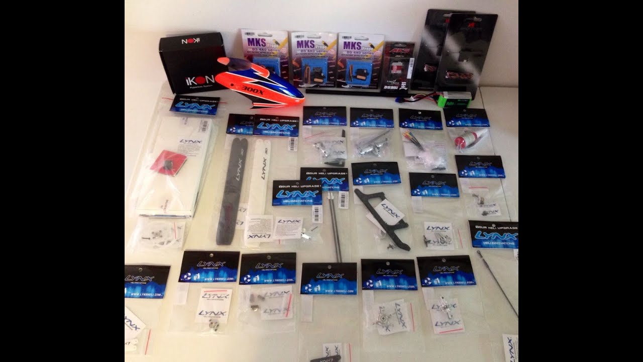 LYNX 300 DFC made from LYNX Heli Innovations upgrades