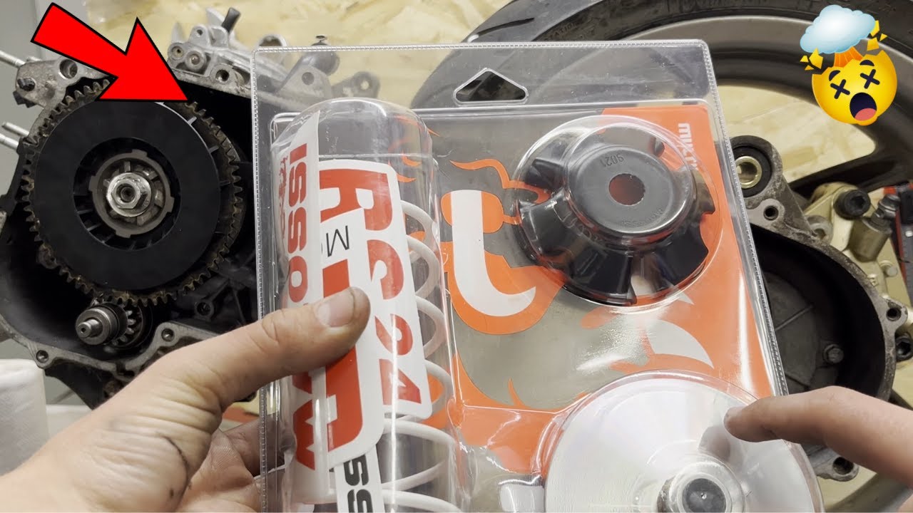 [Учебное пособие] СБОРКА ВАРИАТОРА MALOSSI MULTIVAR 2000 |Aprilia SR50|