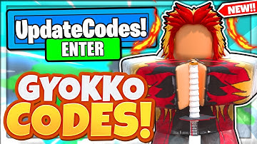 ALL NEW SECRET *GYOKKO* UPDATE CODES In Roblox Slayers Unleashed!