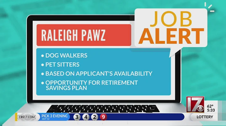 CBS 17 Job Alert - Raleigh Pawz is hiring