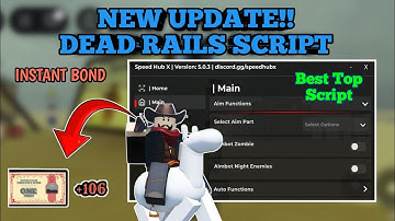 [New Update]🚂 Dead Rails Script 100% Auto Instant Bond Best script [Easy Bond] - Roblox Dead Rails